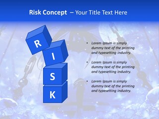 A Powerpoint Presentation With A Blue Background PowerPoint Template