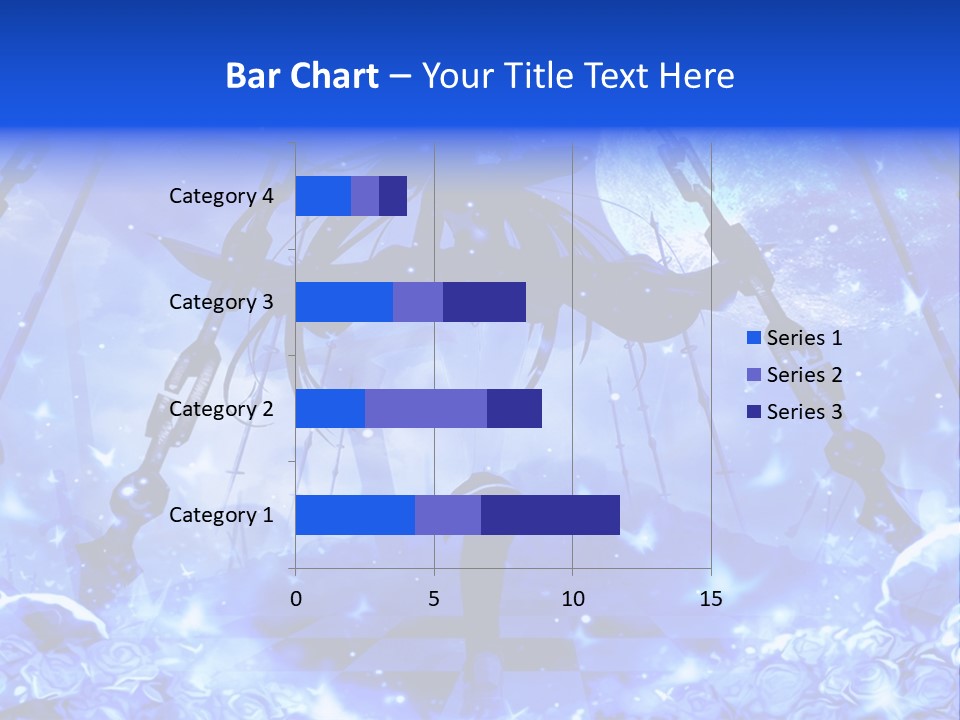 A Powerpoint Presentation With A Blue Background PowerPoint Template