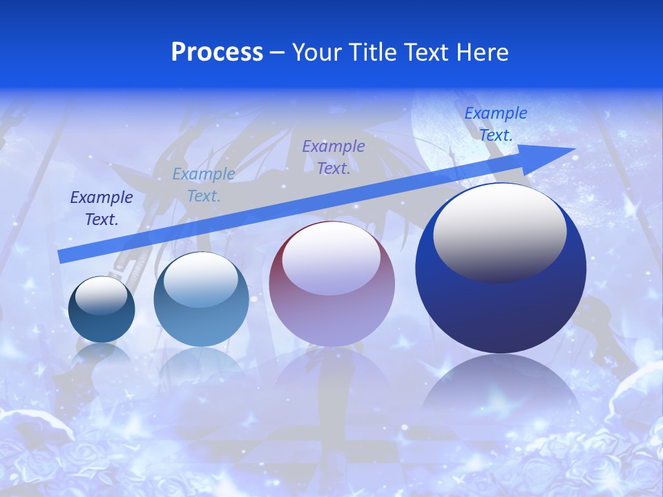 A Powerpoint Presentation With A Blue Background PowerPoint Template