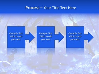 A Powerpoint Presentation With A Blue Background PowerPoint Template