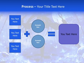 A Powerpoint Presentation With A Blue Background PowerPoint Template