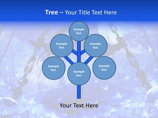 A Powerpoint Presentation With A Blue Background PowerPoint Template