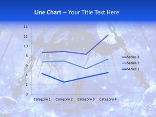 A Powerpoint Presentation With A Blue Background PowerPoint Template