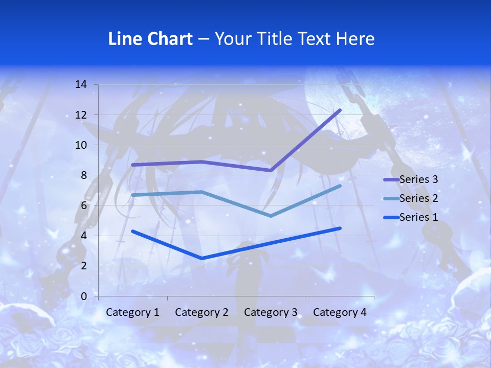 A Powerpoint Presentation With A Blue Background PowerPoint Template