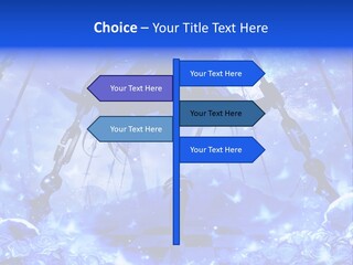 A Powerpoint Presentation With A Blue Background PowerPoint Template