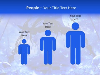 A Powerpoint Presentation With A Blue Background PowerPoint Template