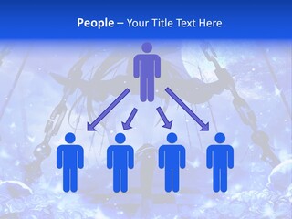 A Powerpoint Presentation With A Blue Background PowerPoint Template