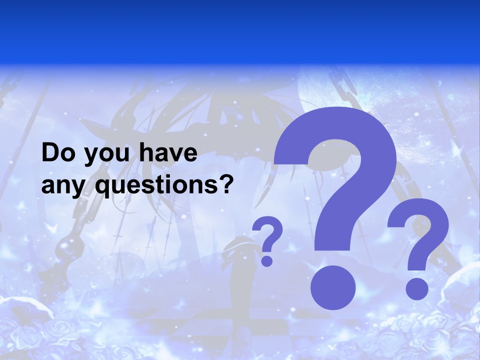 A Powerpoint Presentation With A Blue Background PowerPoint Template