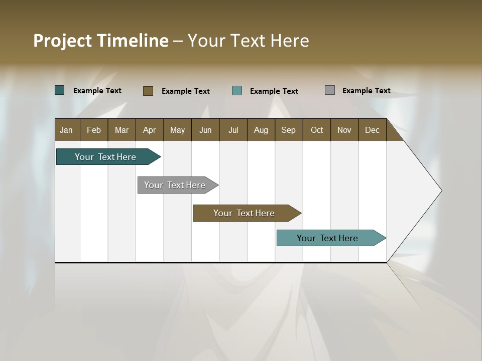 A Man With Red Hair Standing In Front Of A Forest PowerPoint Template