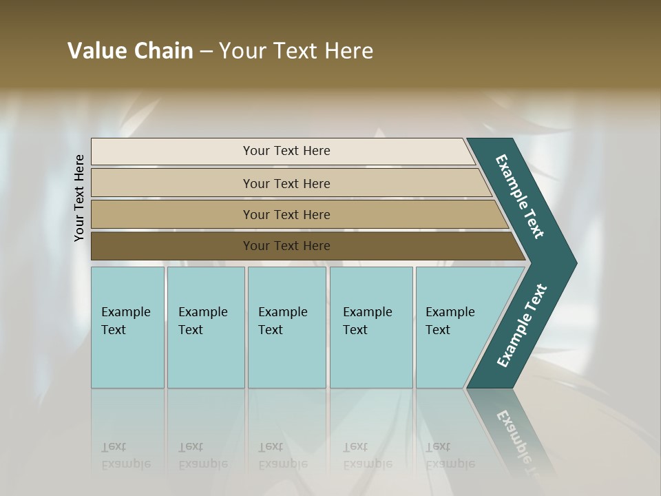 A Man With Red Hair Standing In Front Of A Forest PowerPoint Template