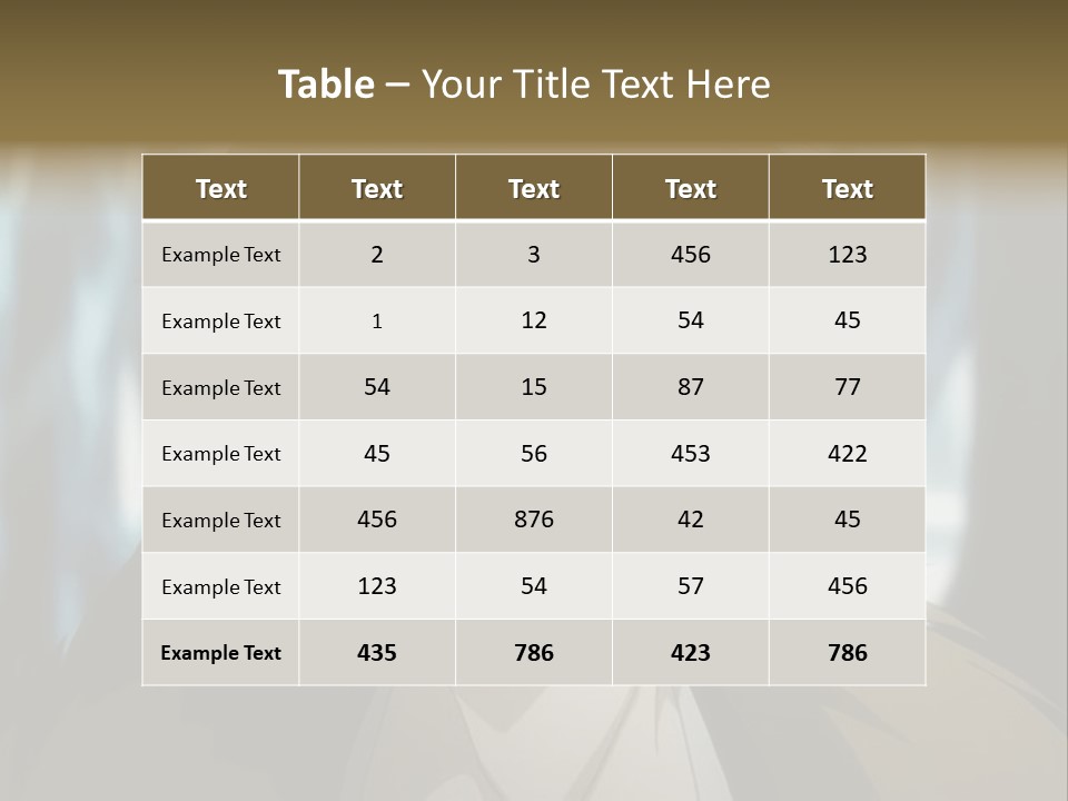 A Man With Red Hair Standing In Front Of A Forest PowerPoint Template