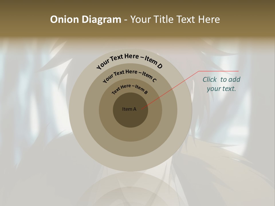 A Man With Red Hair Standing In Front Of A Forest PowerPoint Template
