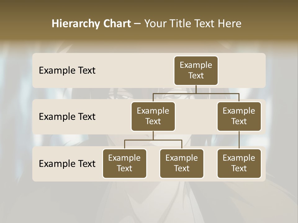 A Man With Red Hair Standing In Front Of A Forest PowerPoint Template