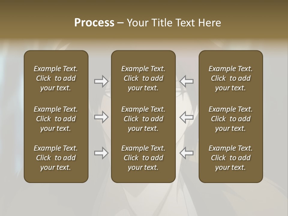 A Man With Red Hair Standing In Front Of A Forest PowerPoint Template