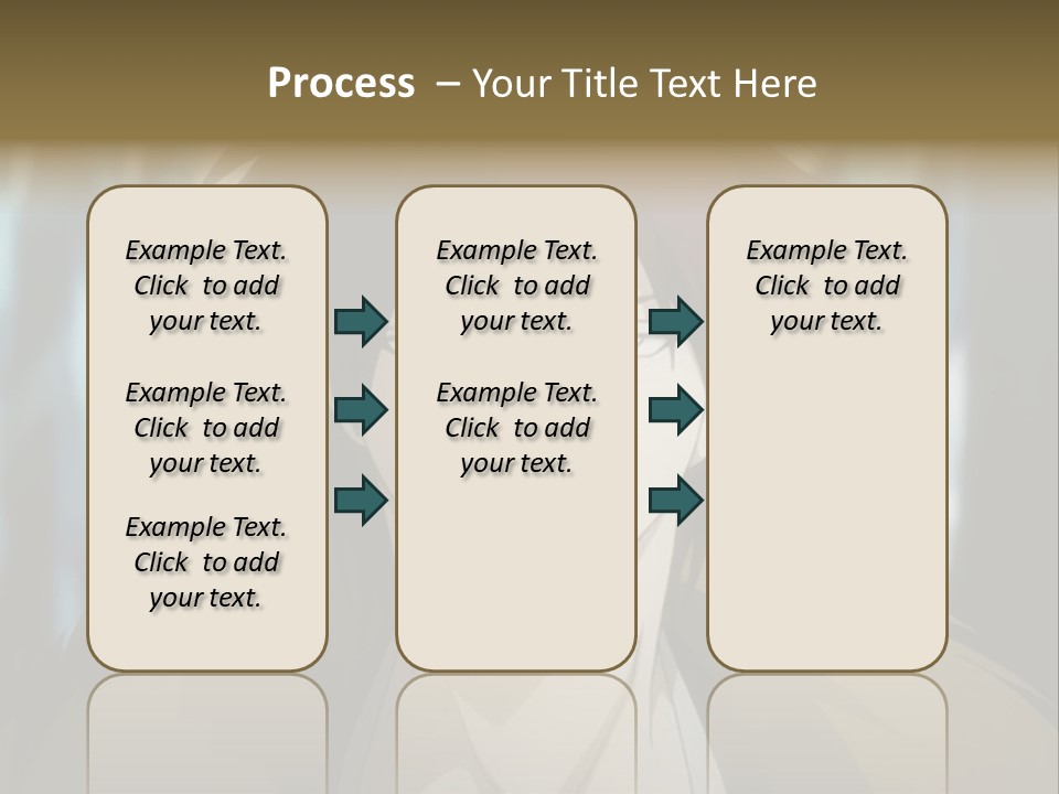 A Man With Red Hair Standing In Front Of A Forest PowerPoint Template