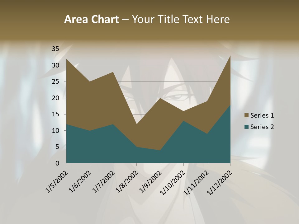 A Man With Red Hair Standing In Front Of A Forest PowerPoint Template
