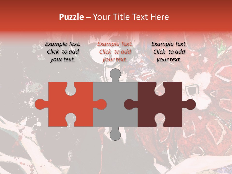 A Woman With Headphones Standing In Front Of Flowers PowerPoint Template