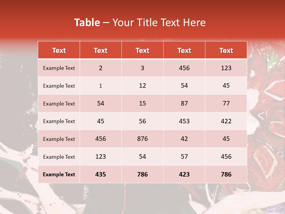 A Woman With Headphones Standing In Front Of Flowers PowerPoint Template