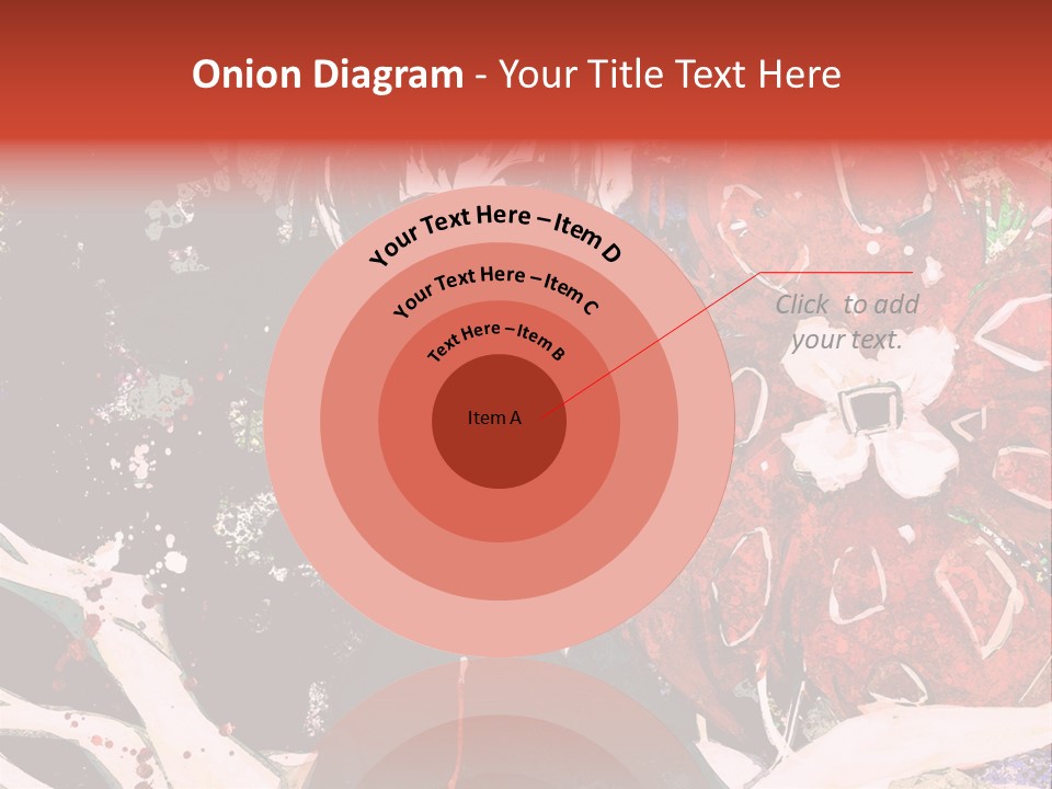 A Woman With Headphones Standing In Front Of Flowers PowerPoint Template