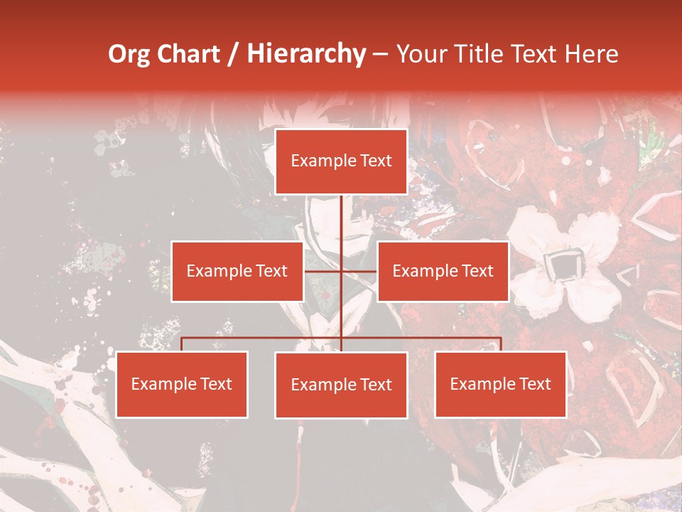 A Woman With Headphones Standing In Front Of Flowers PowerPoint Template