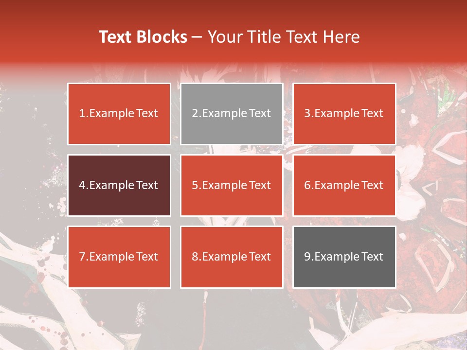 A Woman With Headphones Standing In Front Of Flowers PowerPoint Template