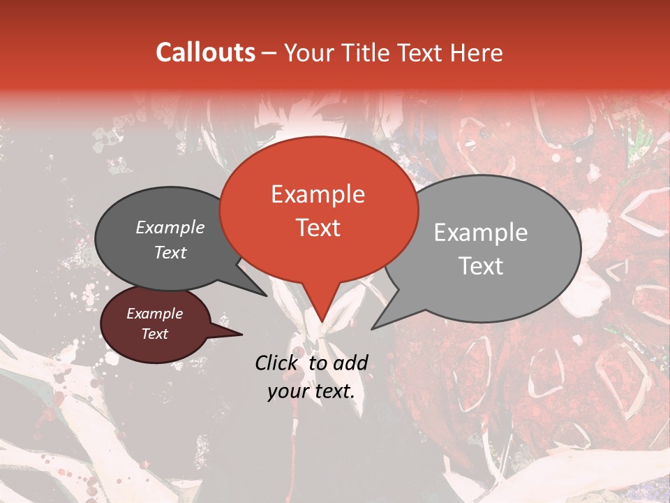 A Woman With Headphones Standing In Front Of Flowers PowerPoint Template