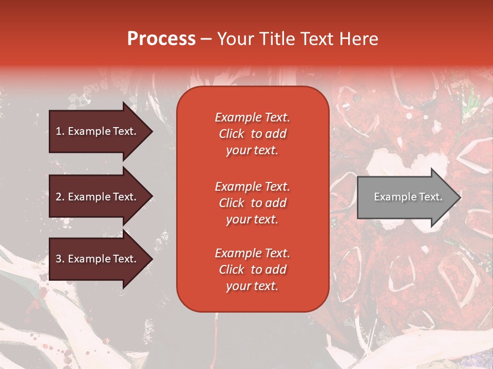 A Woman With Headphones Standing In Front Of Flowers PowerPoint Template