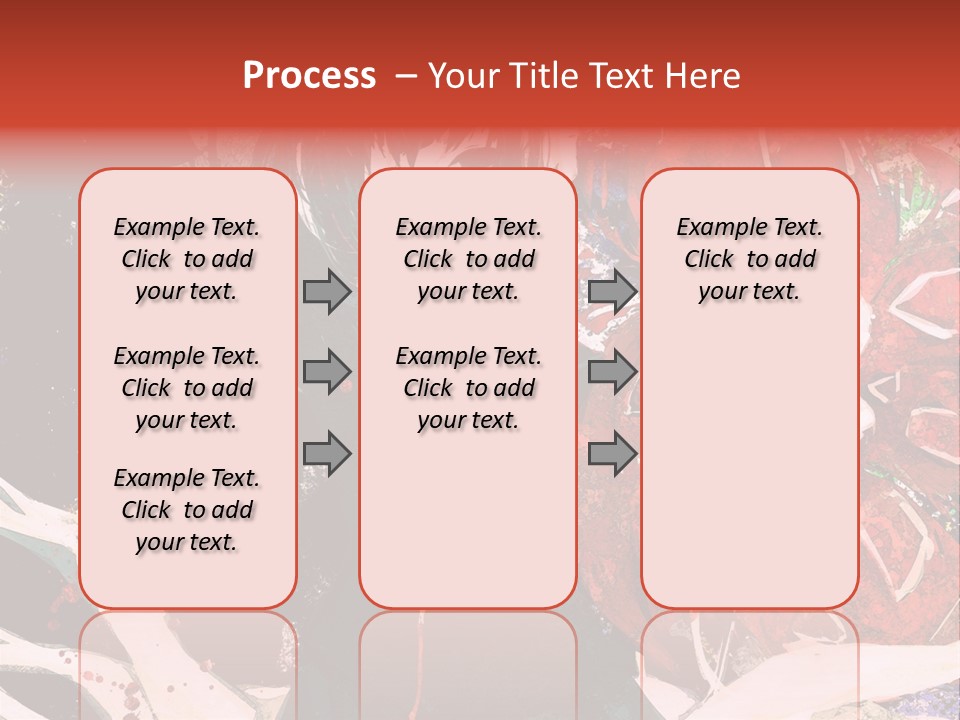 A Woman With Headphones Standing In Front Of Flowers PowerPoint Template