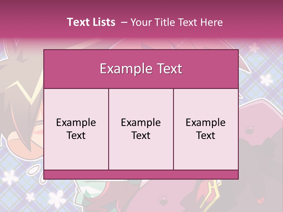 A Couple Of Anime Characters Hugging Each Other PowerPoint Template