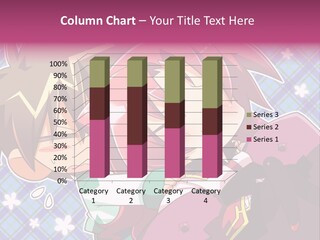 A Couple Of Anime Characters Hugging Each Other PowerPoint Template