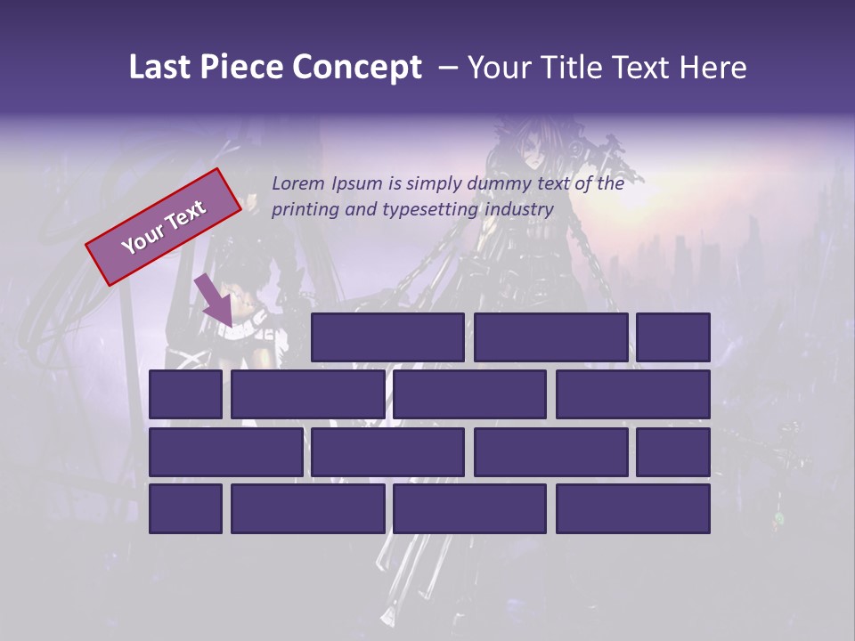 A Couple Of Anime Characters Standing Next To Each Other PowerPoint Template