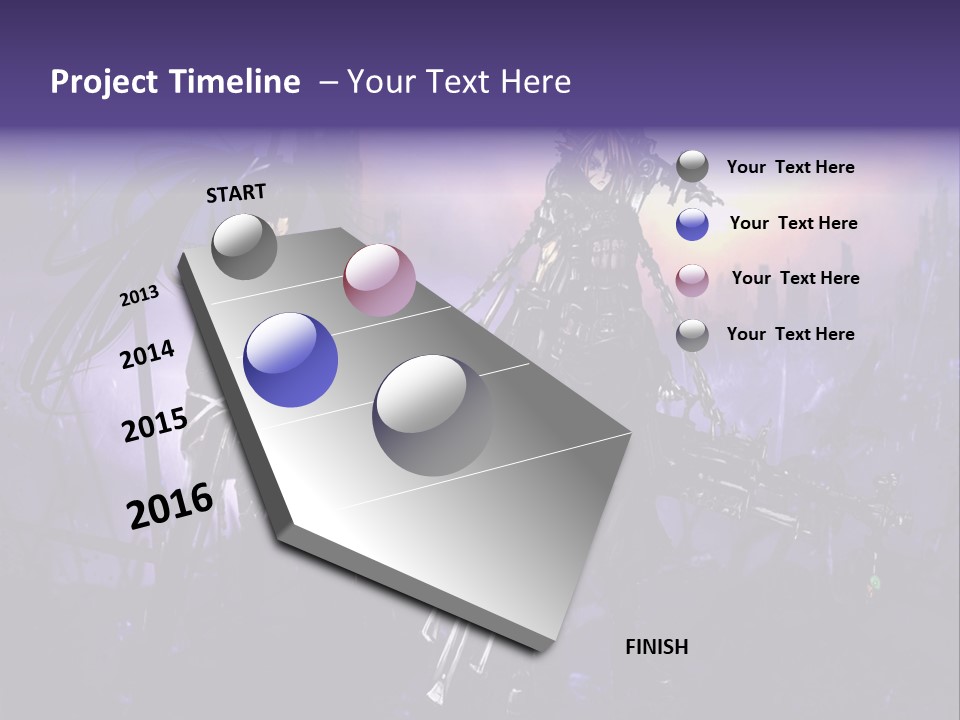 A Couple Of Anime Characters Standing Next To Each Other PowerPoint Template