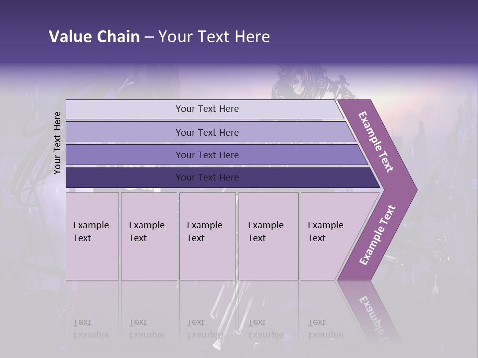 A Couple Of Anime Characters Standing Next To Each Other PowerPoint Template