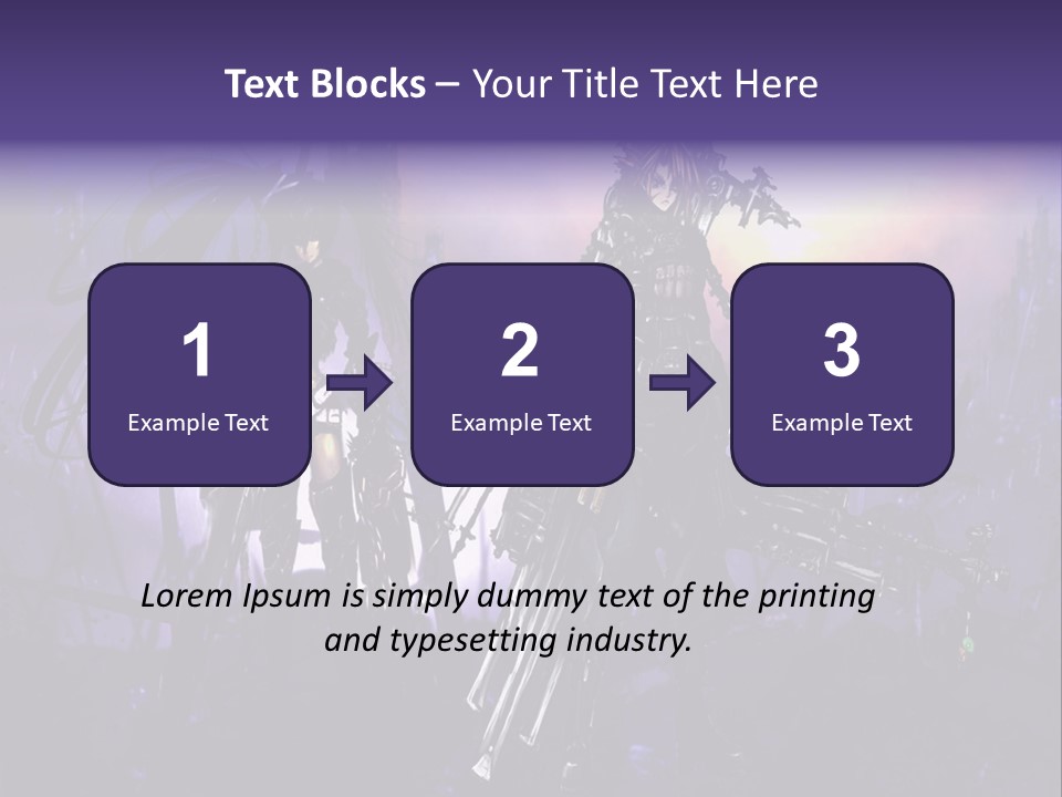 A Couple Of Anime Characters Standing Next To Each Other PowerPoint Template