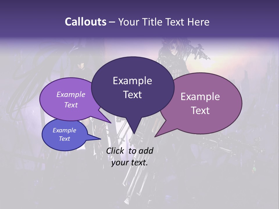 A Couple Of Anime Characters Standing Next To Each Other PowerPoint Template