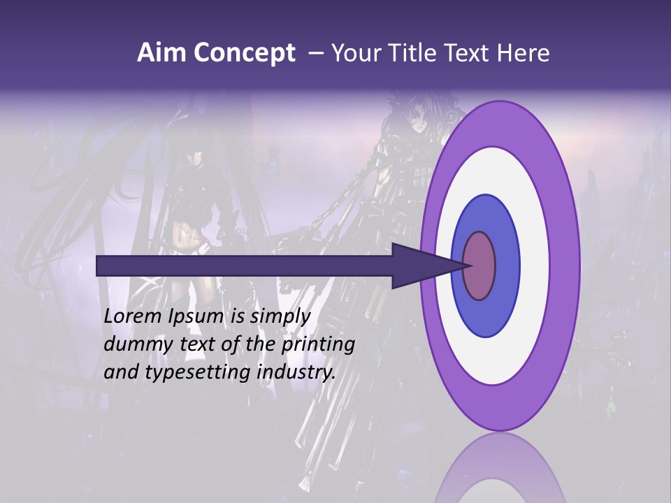 A Couple Of Anime Characters Standing Next To Each Other PowerPoint Template