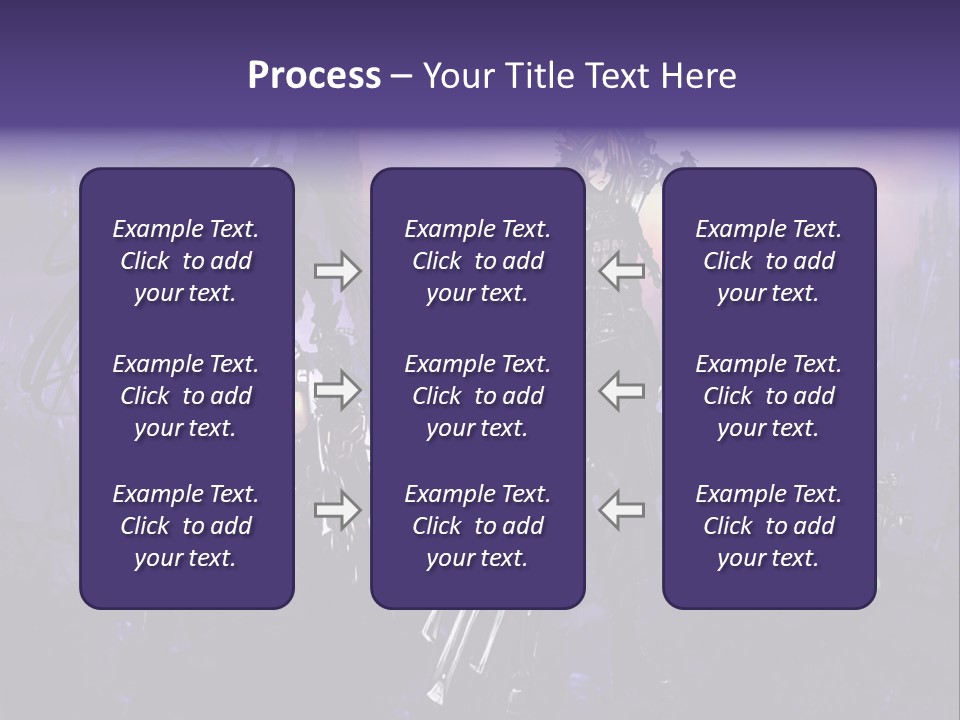 A Couple Of Anime Characters Standing Next To Each Other PowerPoint Template