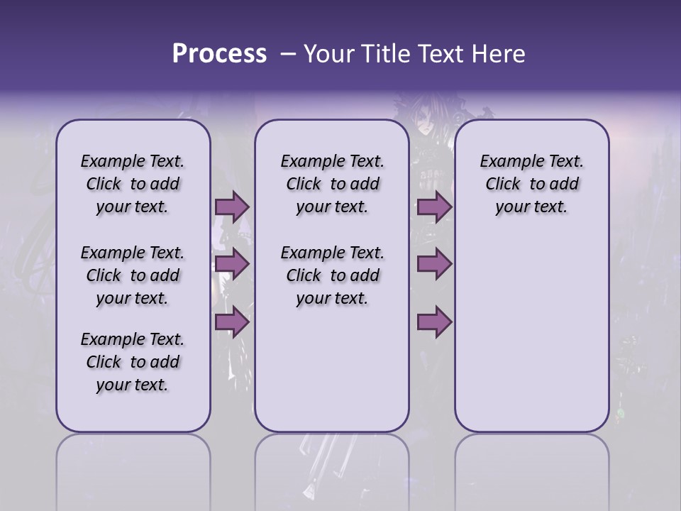 A Couple Of Anime Characters Standing Next To Each Other PowerPoint Template