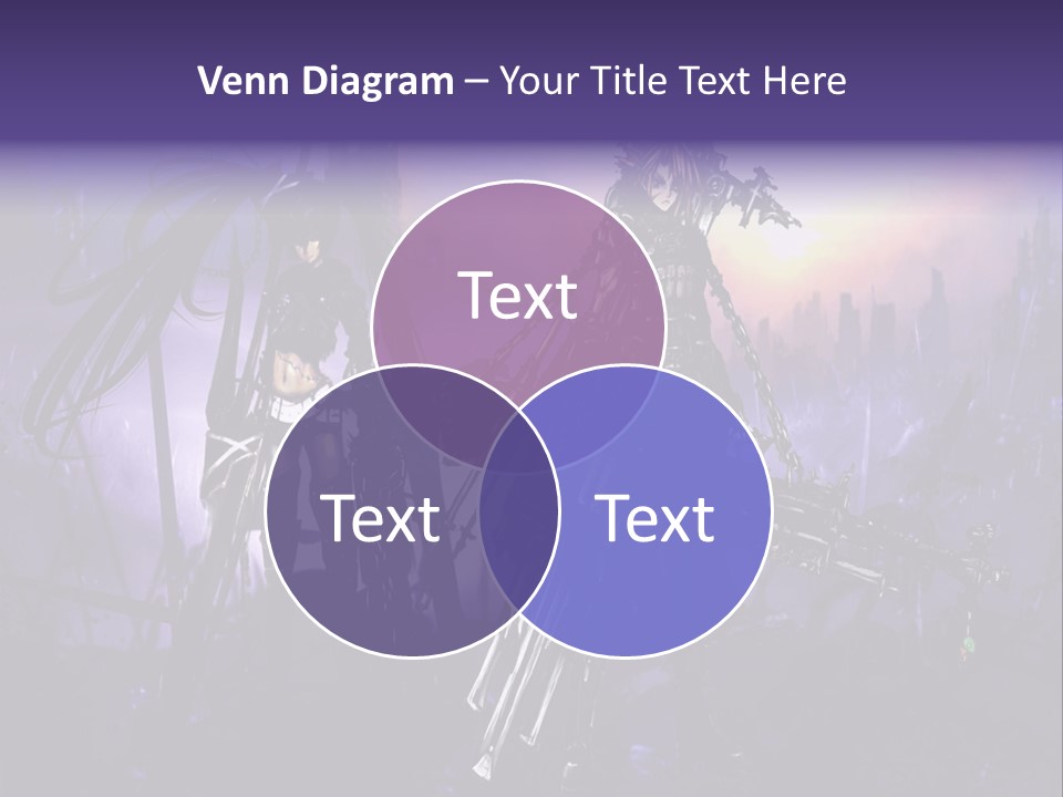 A Couple Of Anime Characters Standing Next To Each Other PowerPoint Template