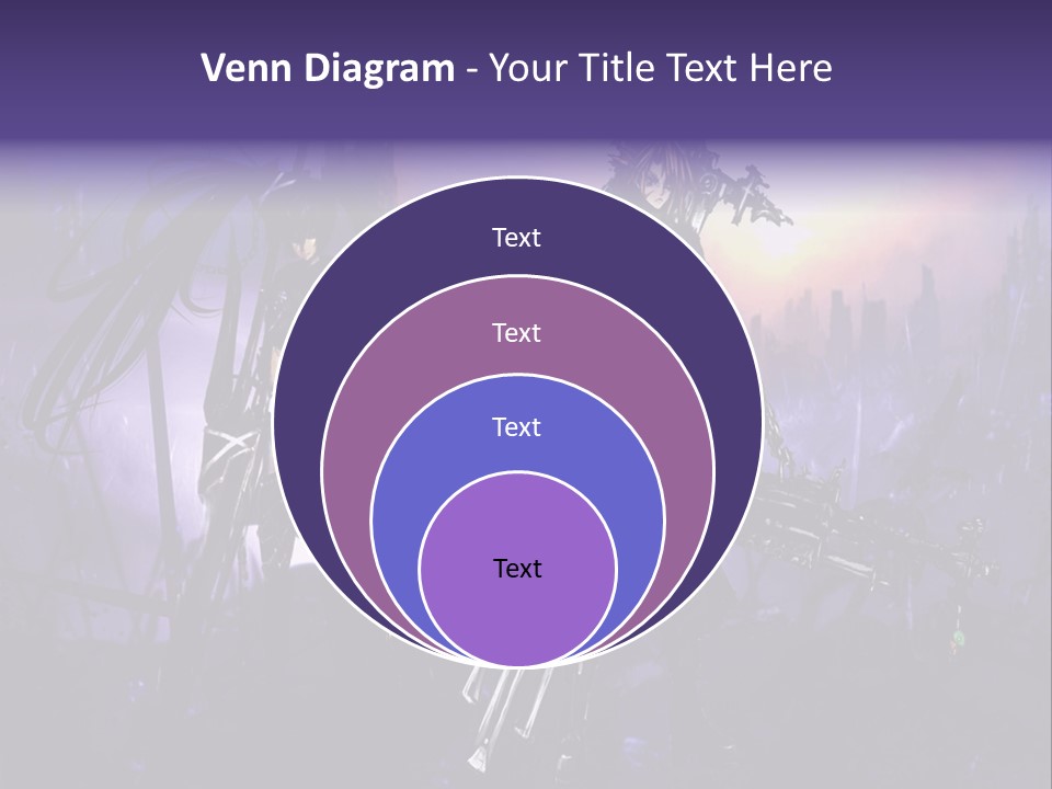 A Couple Of Anime Characters Standing Next To Each Other PowerPoint Template