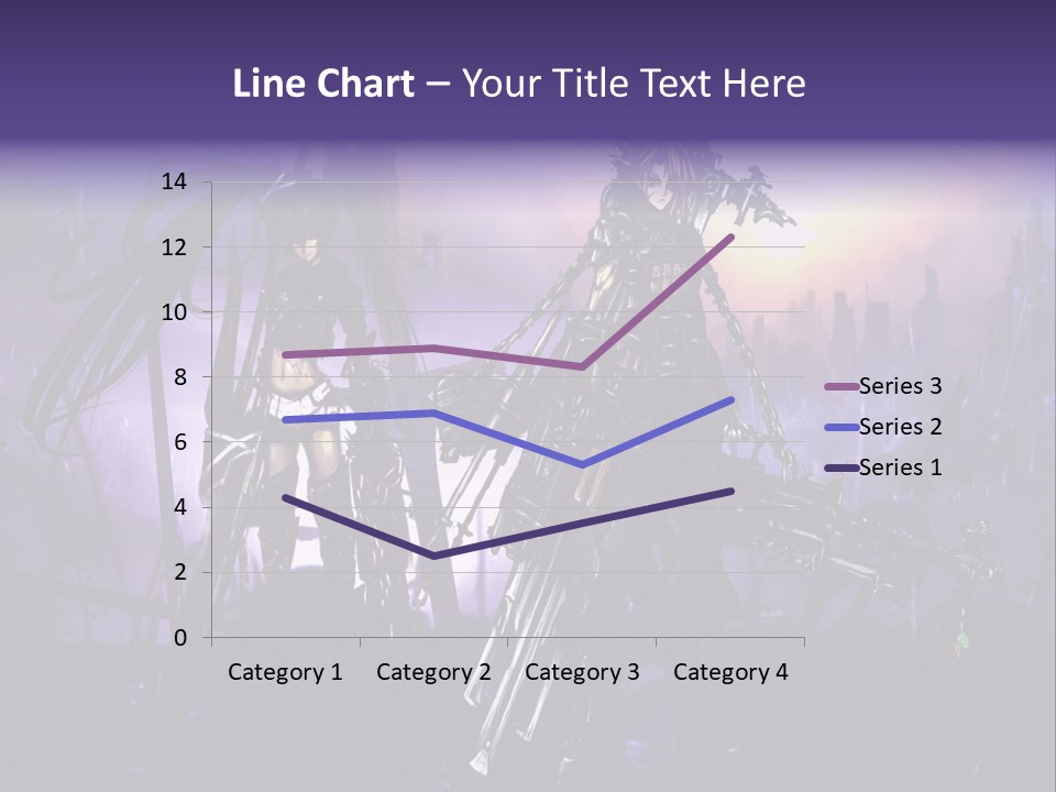 A Couple Of Anime Characters Standing Next To Each Other PowerPoint Template