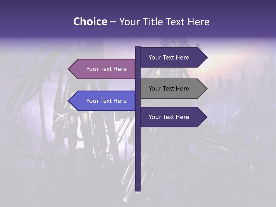 A Couple Of Anime Characters Standing Next To Each Other PowerPoint Template