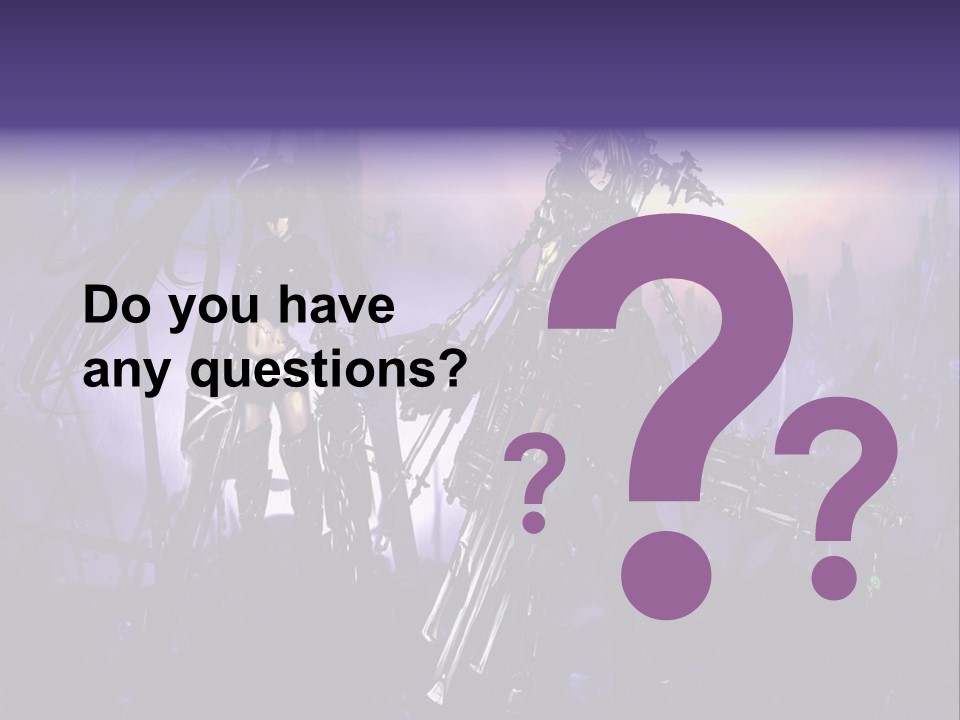 A Couple Of Anime Characters Standing Next To Each Other PowerPoint Template