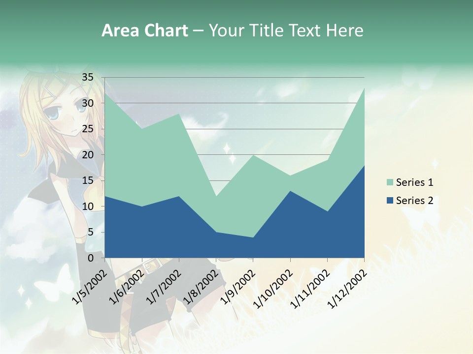 A Girl In A Yellow Shirt And Black Shorts PowerPoint Template