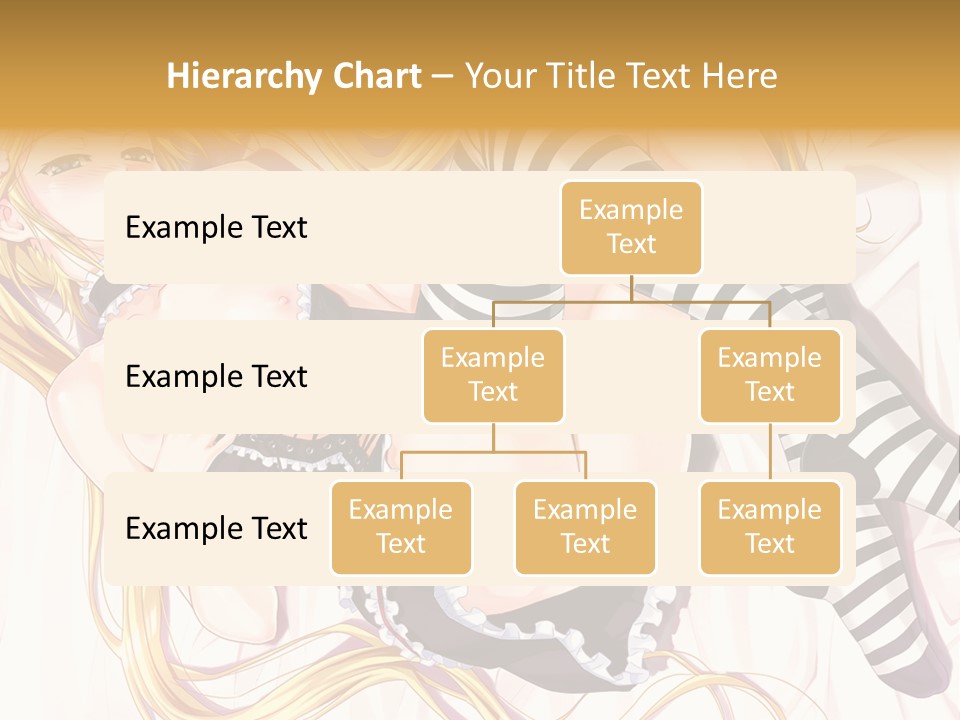 A Sexy Blonde Woman Laying On Top Of A Bed PowerPoint Template