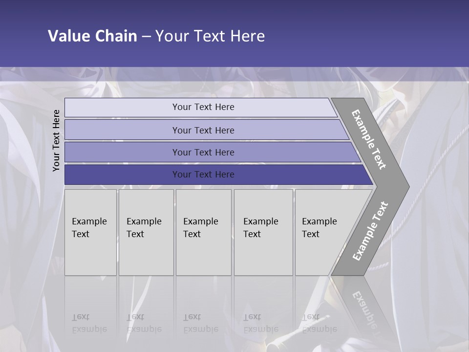 A Group Of People Standing Next To Each Other PowerPoint Template