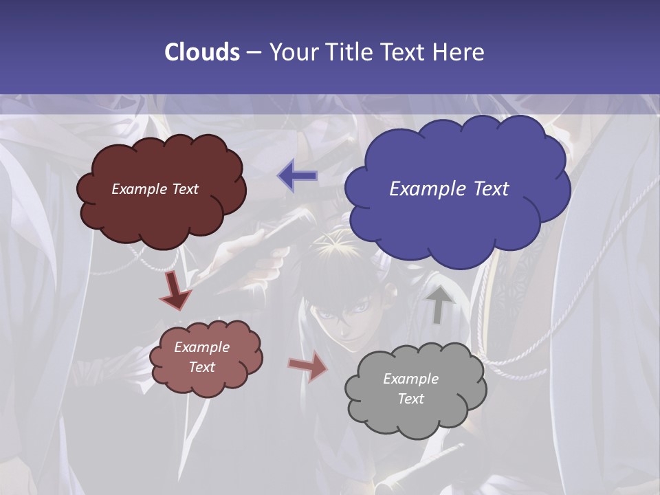 A Group Of People Standing Next To Each Other PowerPoint Template