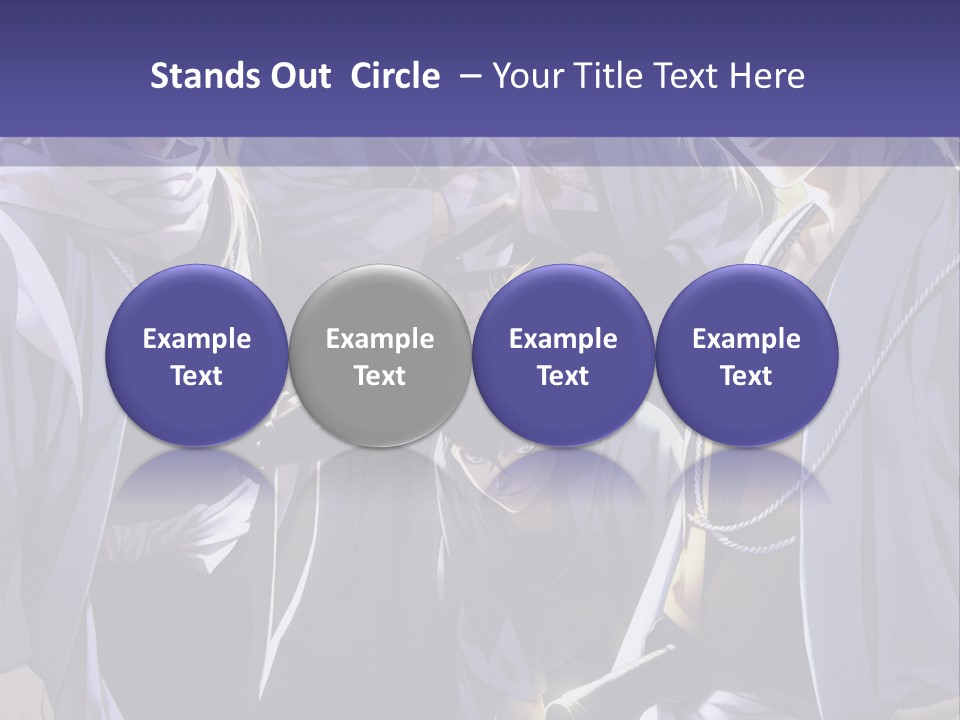 A Group Of People Standing Next To Each Other PowerPoint Template