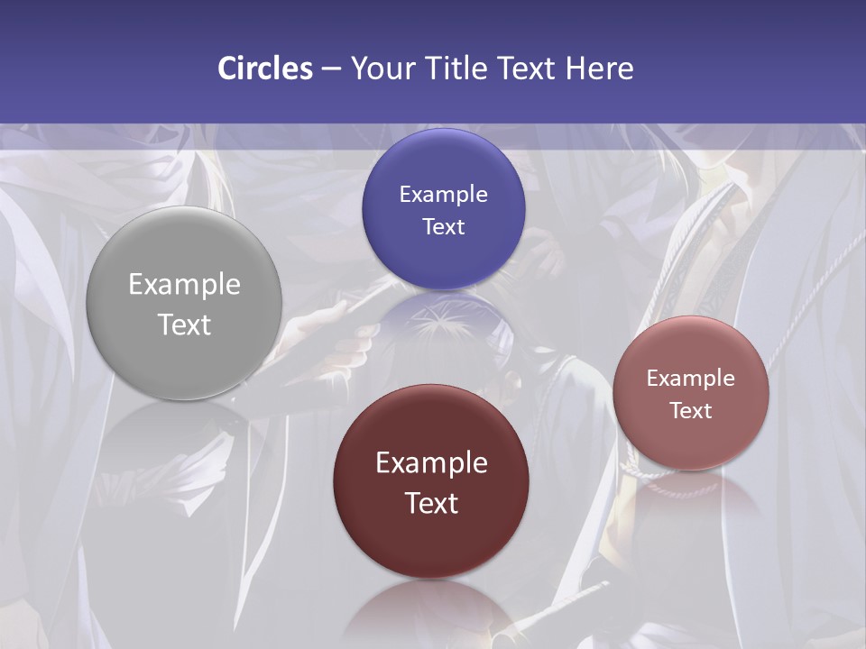 A Group Of People Standing Next To Each Other PowerPoint Template