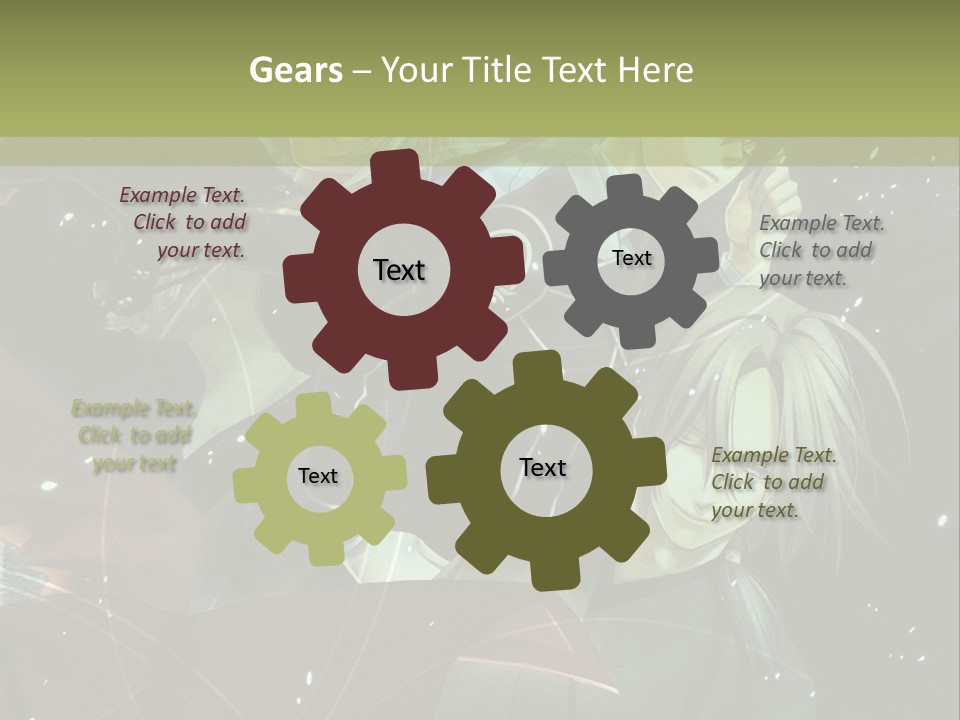 A Group Of People Standing Next To Each Other PowerPoint Template